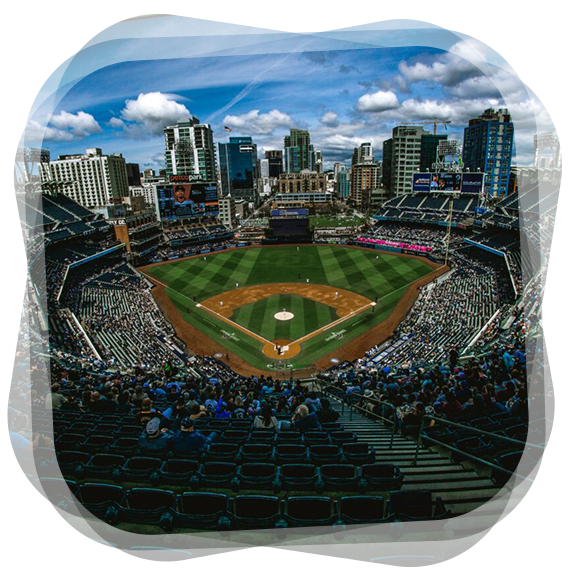 Download Petco Park With Sunset In San Diego Iphone Wallpaper